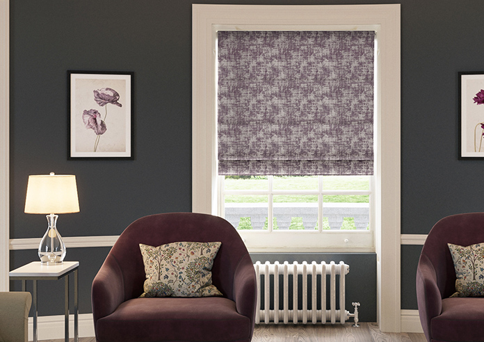 Lapidary, Sugilite - Motorised Roman Blind - Image 3